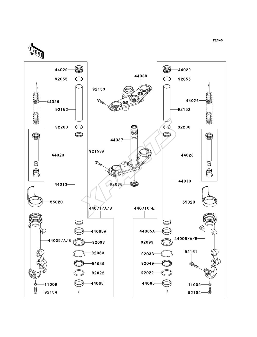 Billede til varegruppe Front Fork
