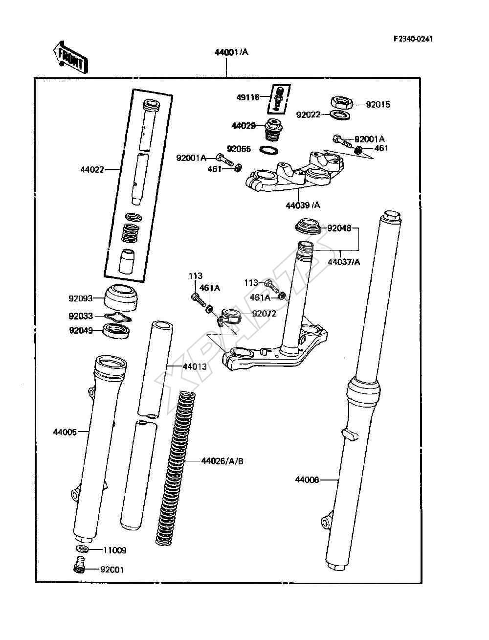 Billede til varegruppe Front Fork