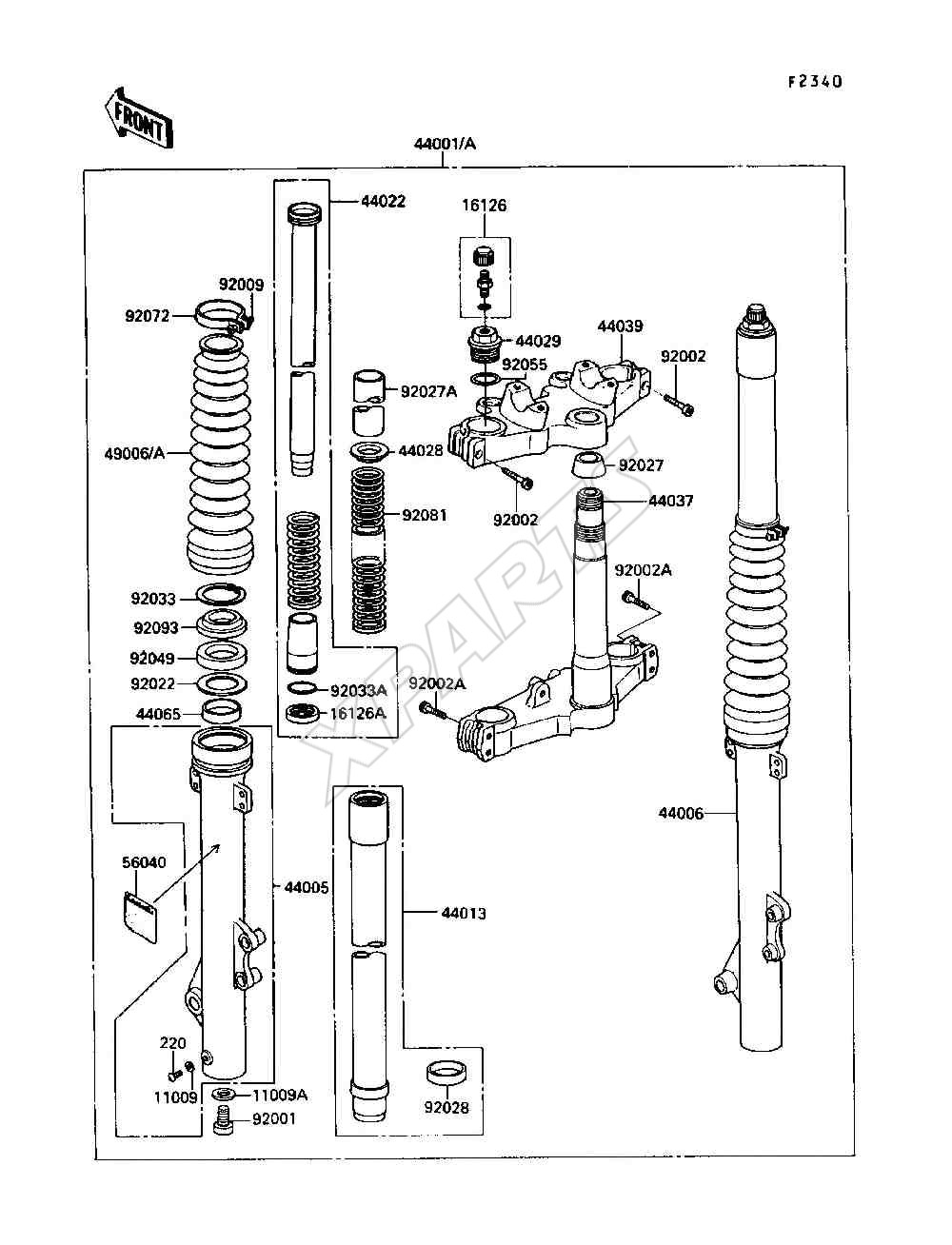 Billede til varegruppe Front Fork