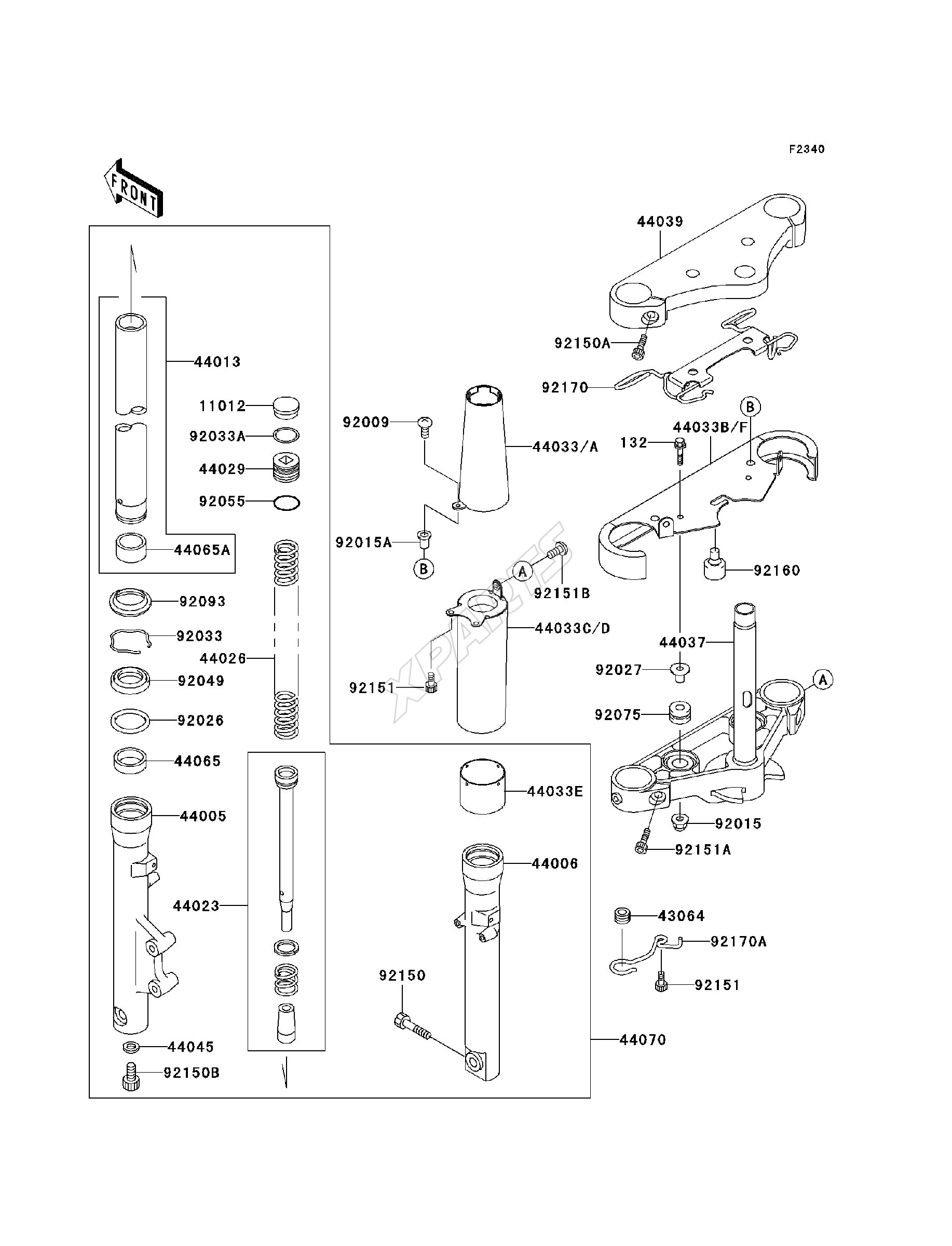 Billede til varegruppe Front Fork