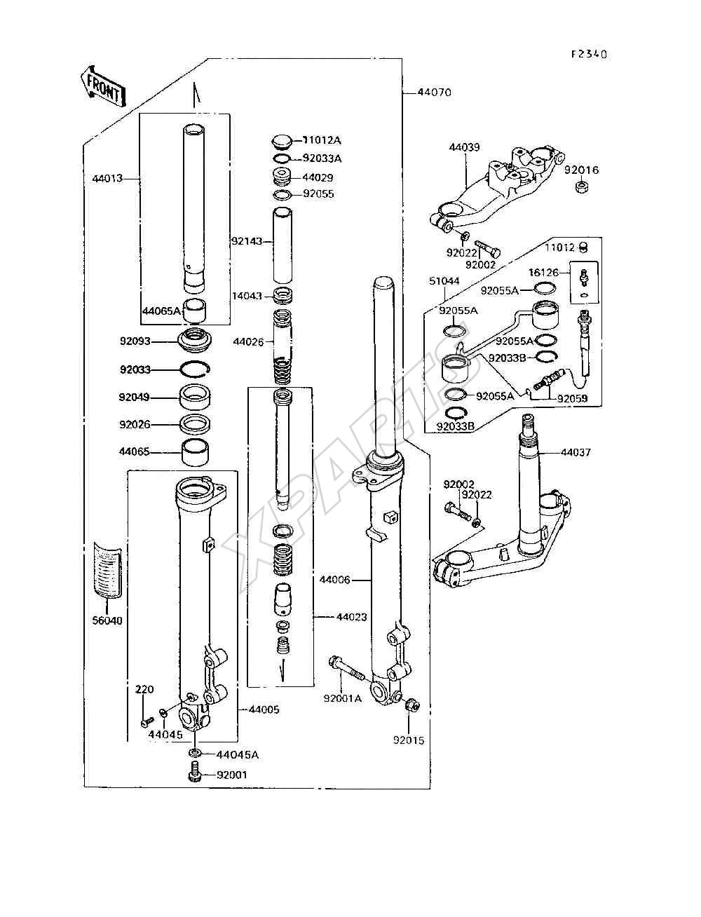 Billede til varegruppe Front Fork
