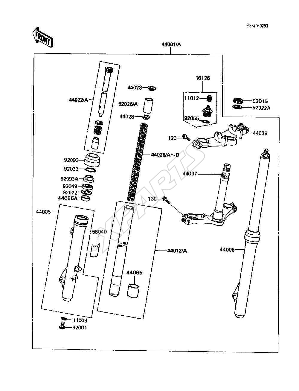 Billede til varegruppe Front Fork(L2 / N2 / )
