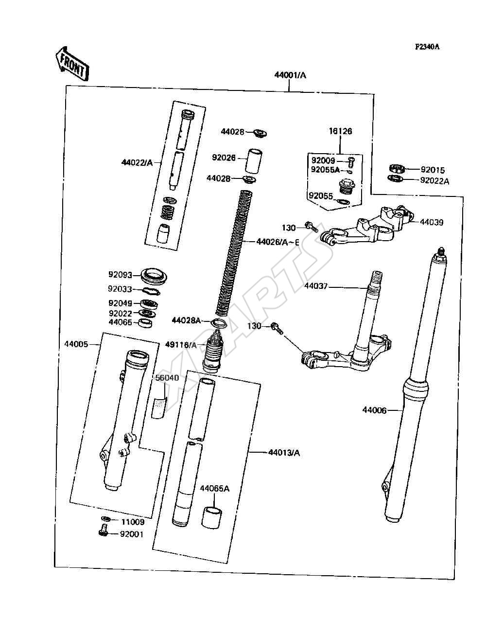 Billede til varegruppe Front Fork(L3 / N3)