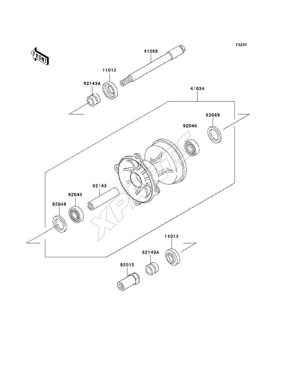 Billede til varegruppe Front Hub