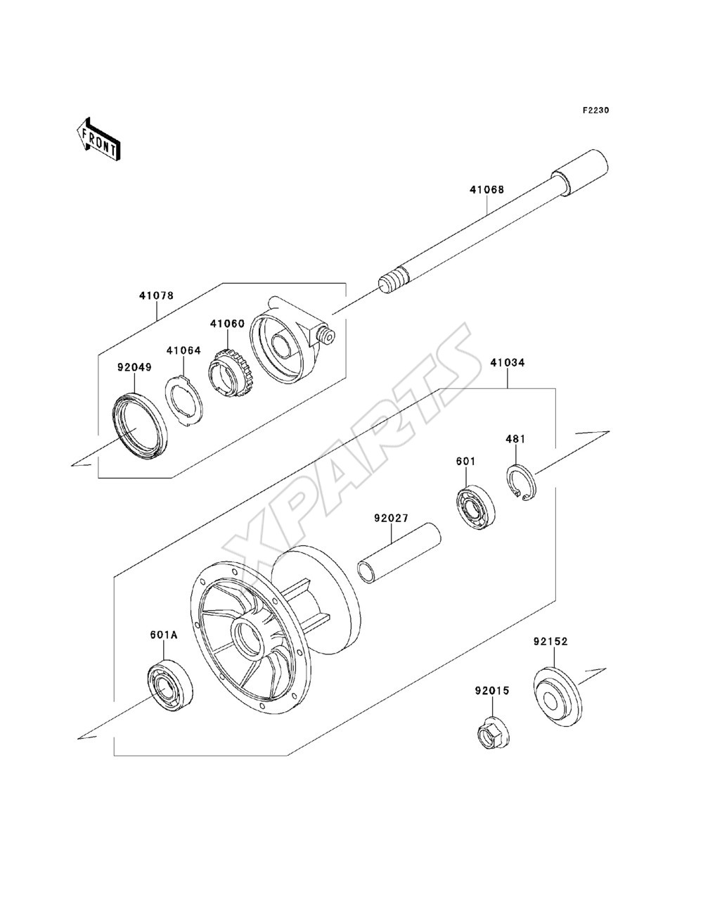 Billede til varegruppe Front Hub