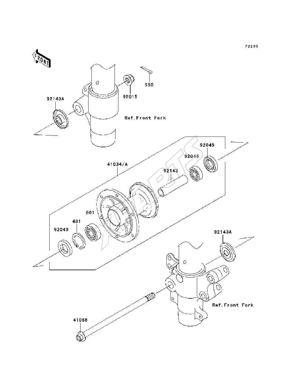 Billede til varegruppe Front Hub