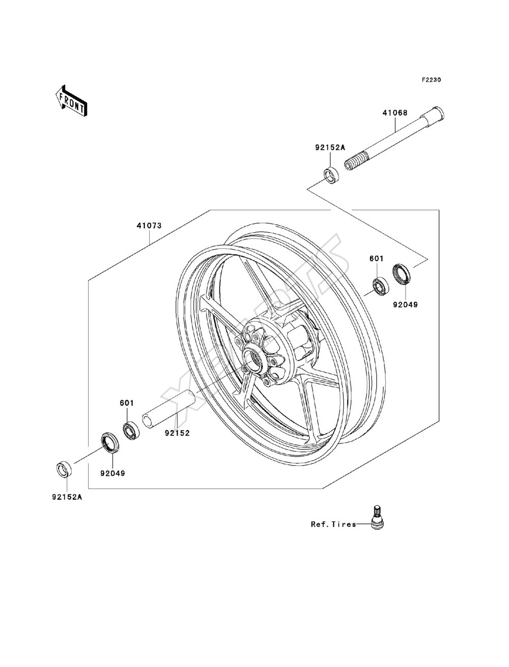 Billede til varegruppe Front Hub