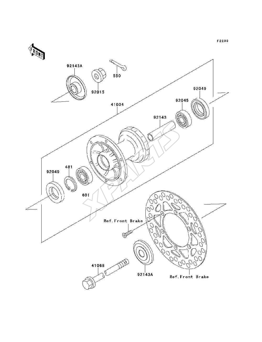 Billede til varegruppe Front Hub