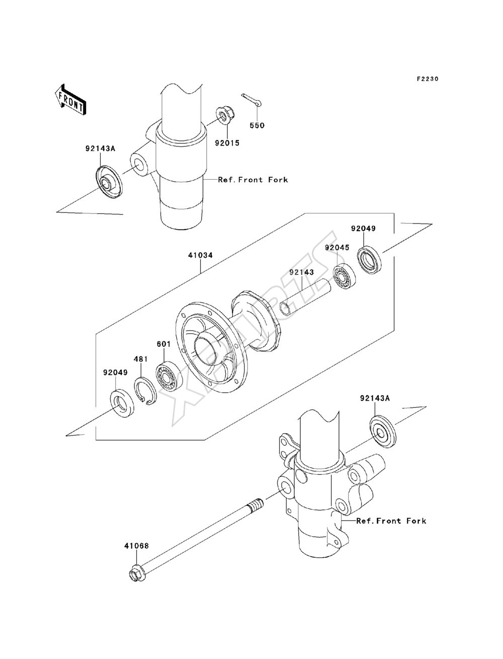 Billede til varegruppe Front Hub