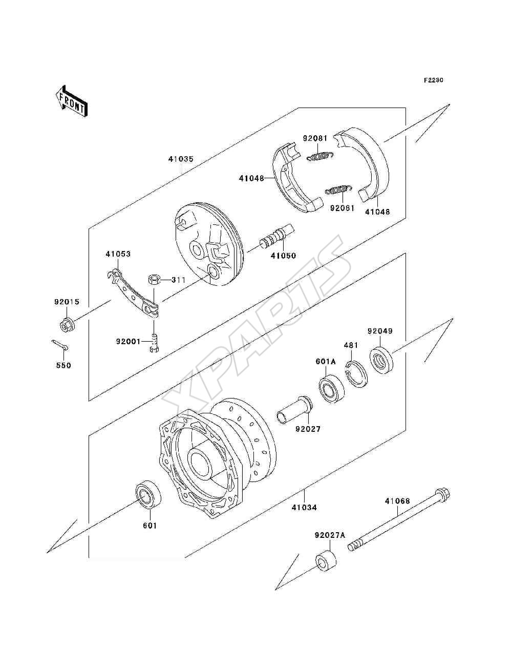 Billede til varegruppe Front Hub