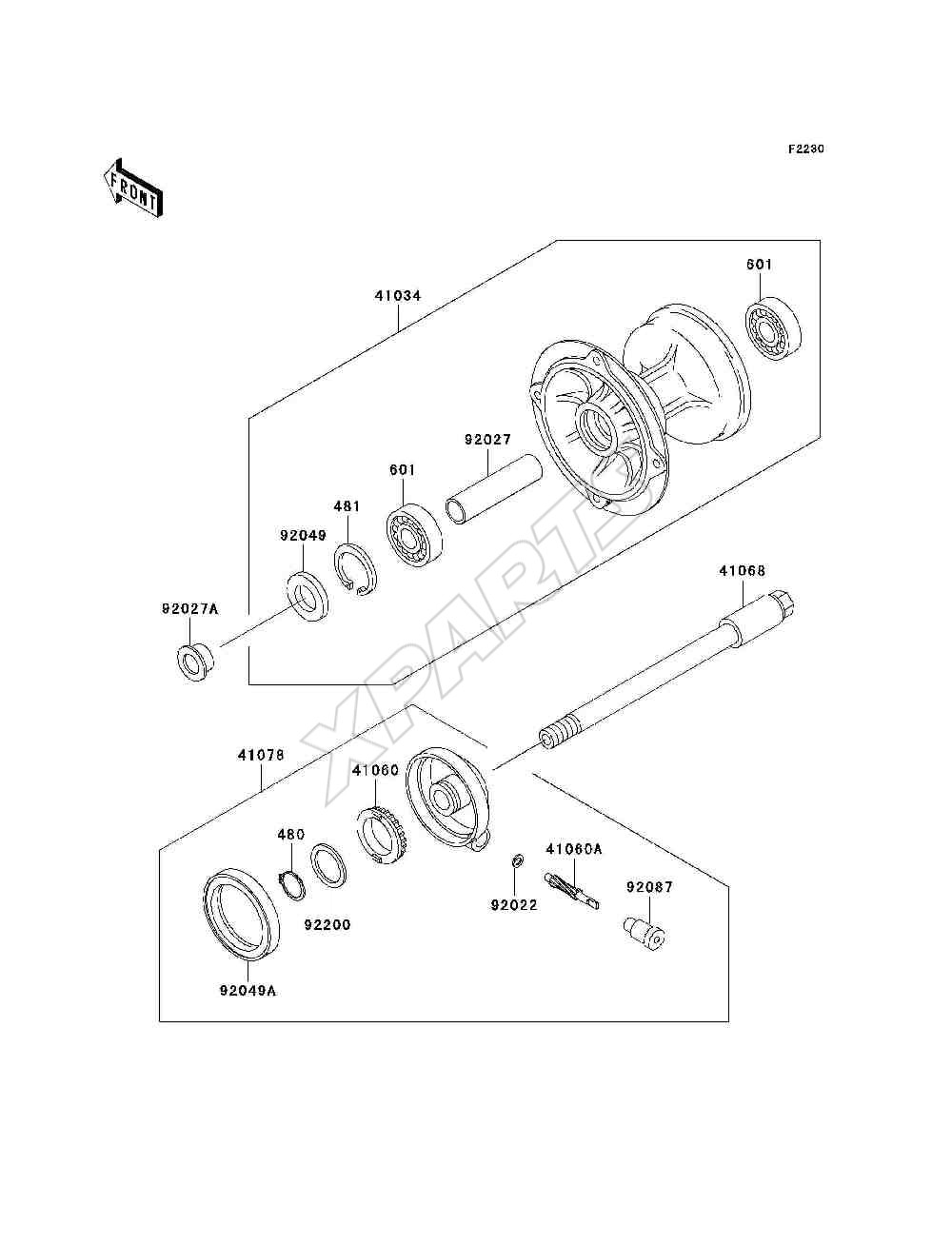 Billede til varegruppe Front Hub
