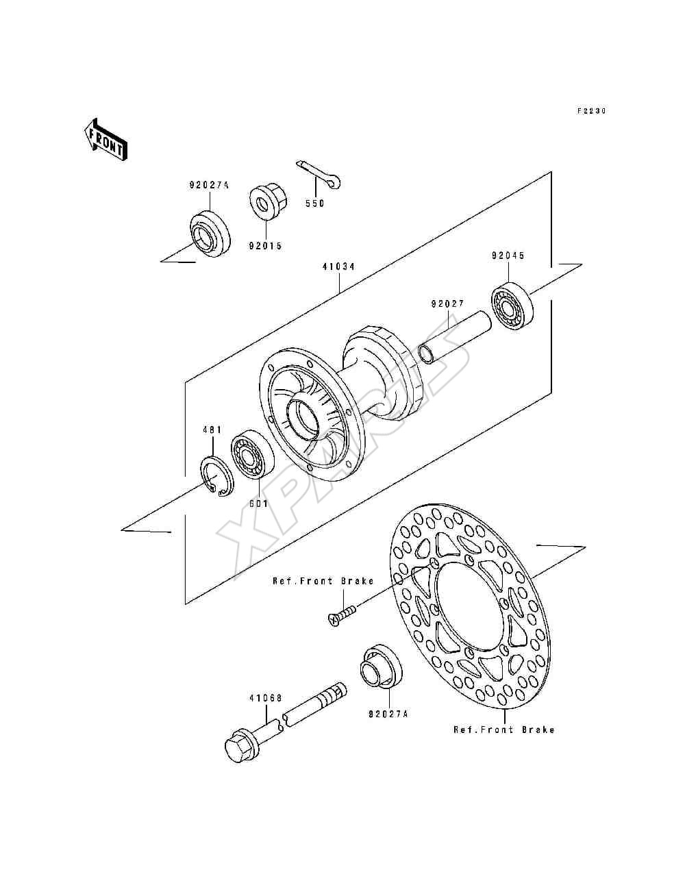 Billede til varegruppe Front Hub