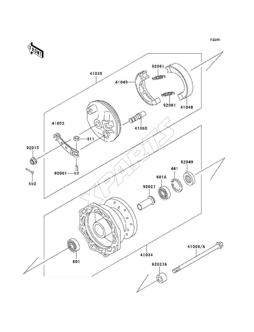 Billede til varegruppe Front Hub