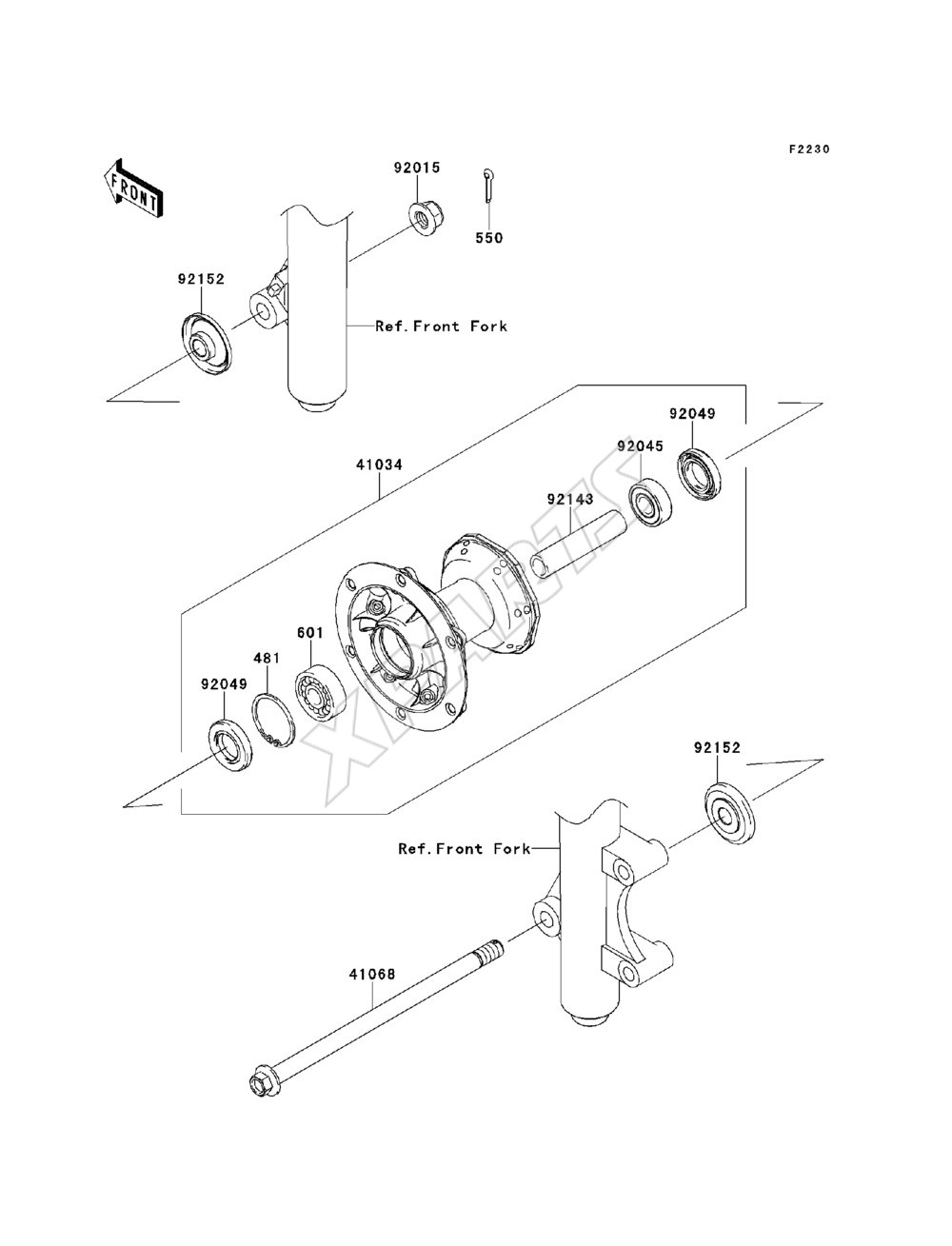 Billede til varegruppe Front Hub