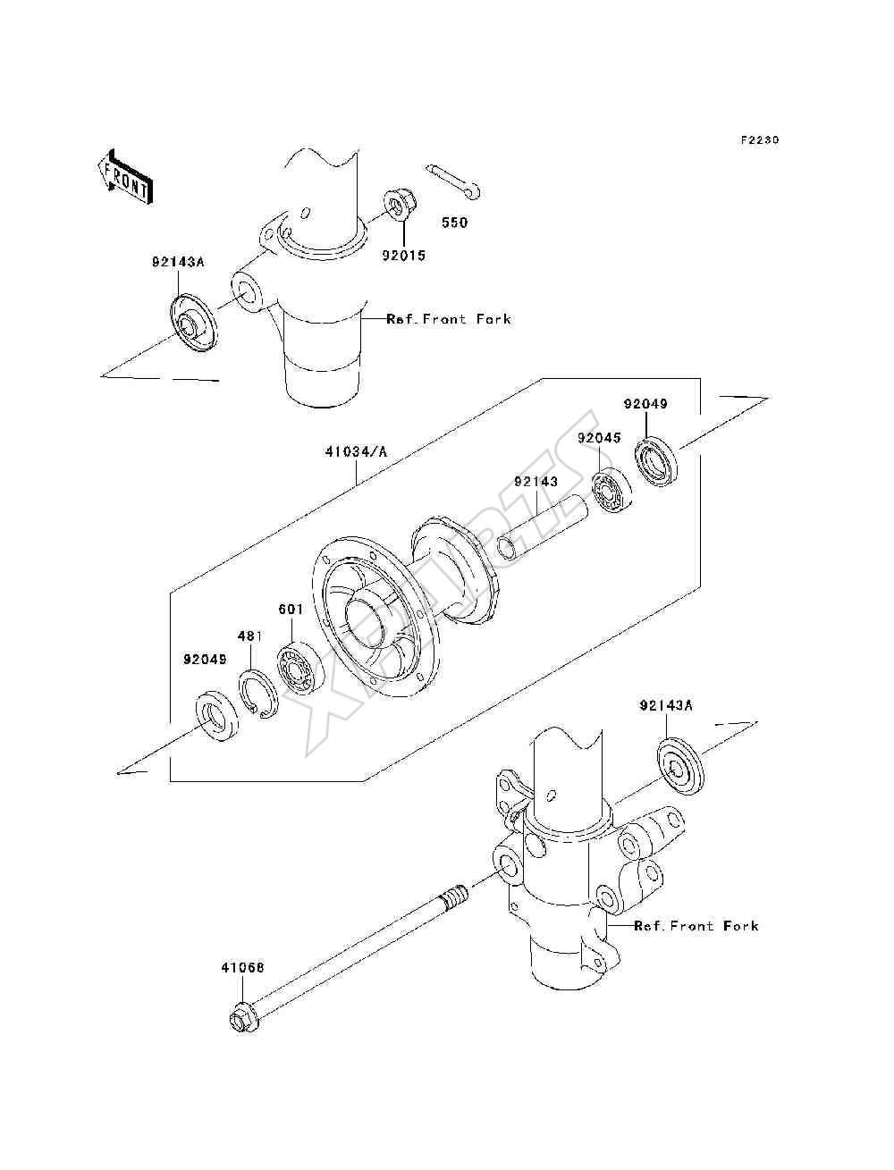 Billede til varegruppe Front Hub