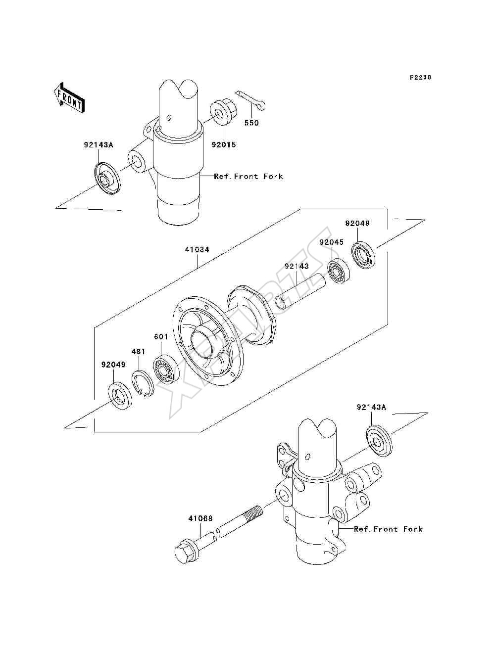 Billede til varegruppe Front Hub
