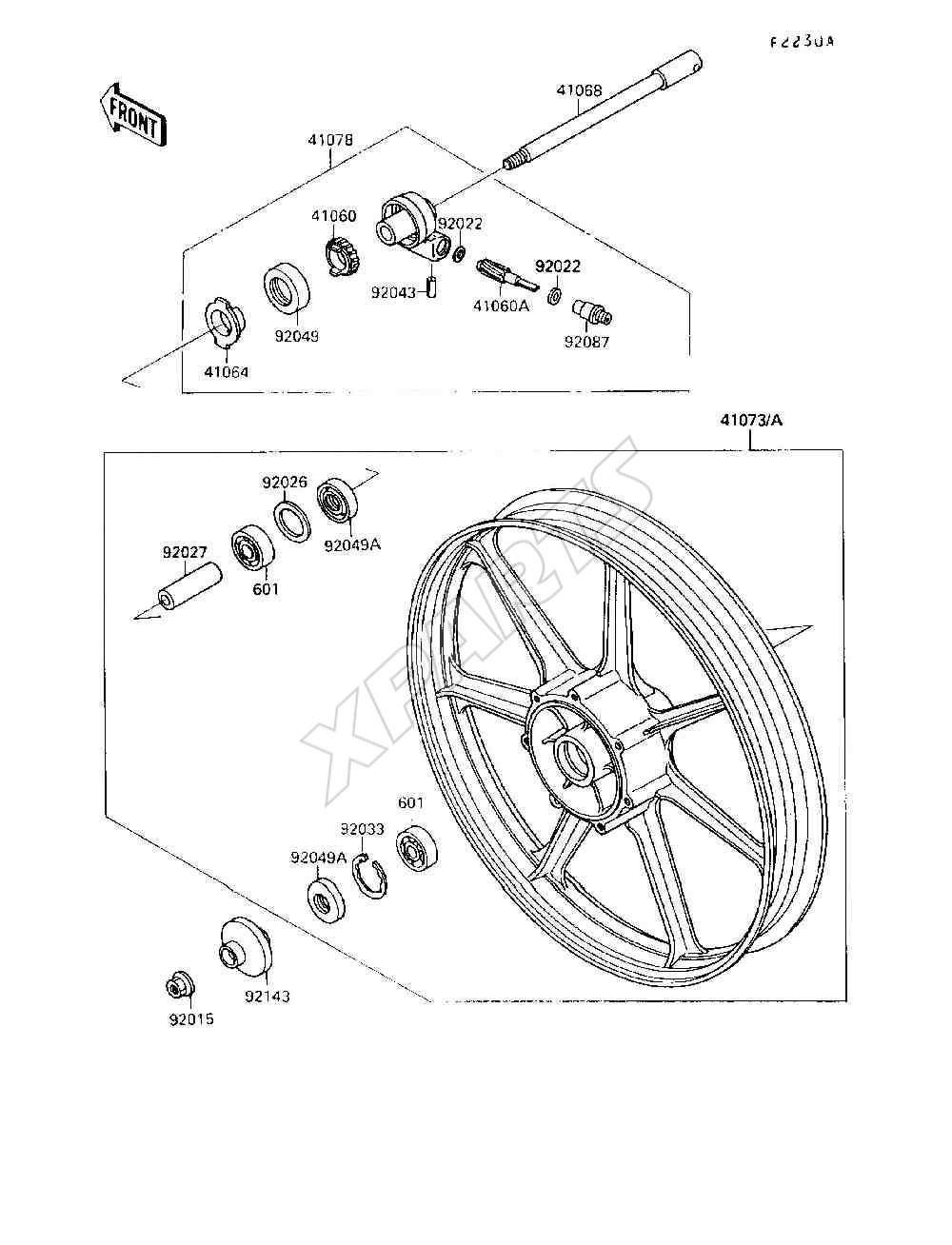 Picture for category Front Hub(JA001441&NAMI)