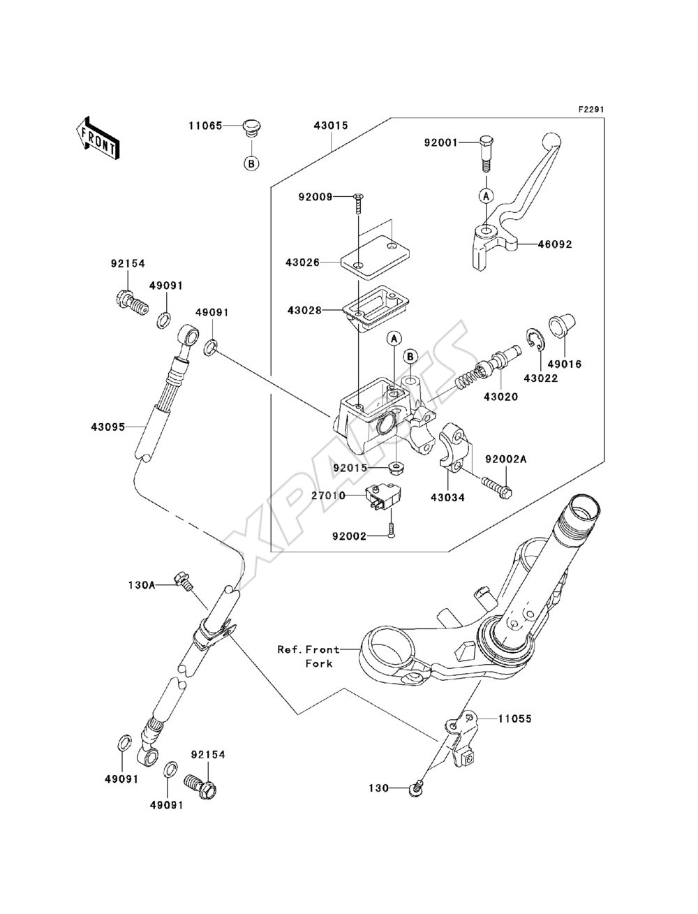 Billede til varegruppe Front Master Cylinder