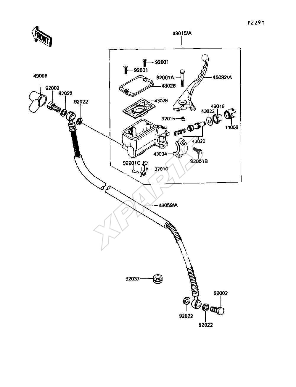 Billede til varegruppe Front Master Cylinder