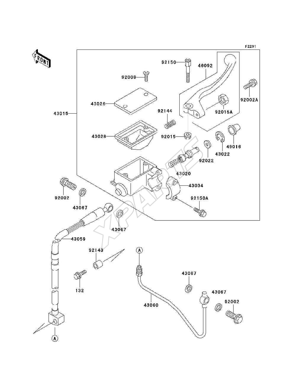 Billede til varegruppe Front Master Cylinder