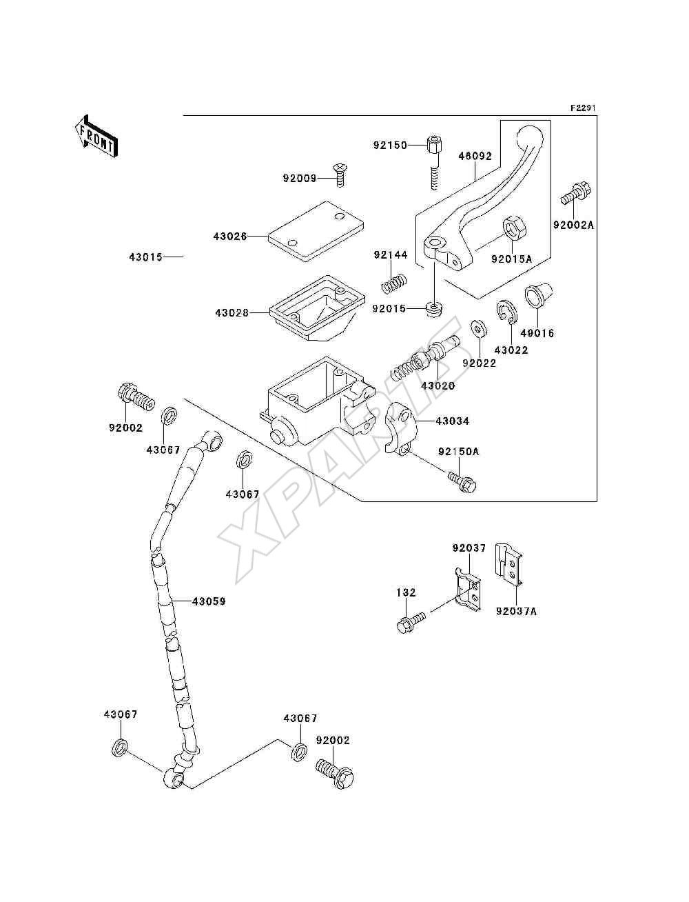 Billede til varegruppe Front Master Cylinder