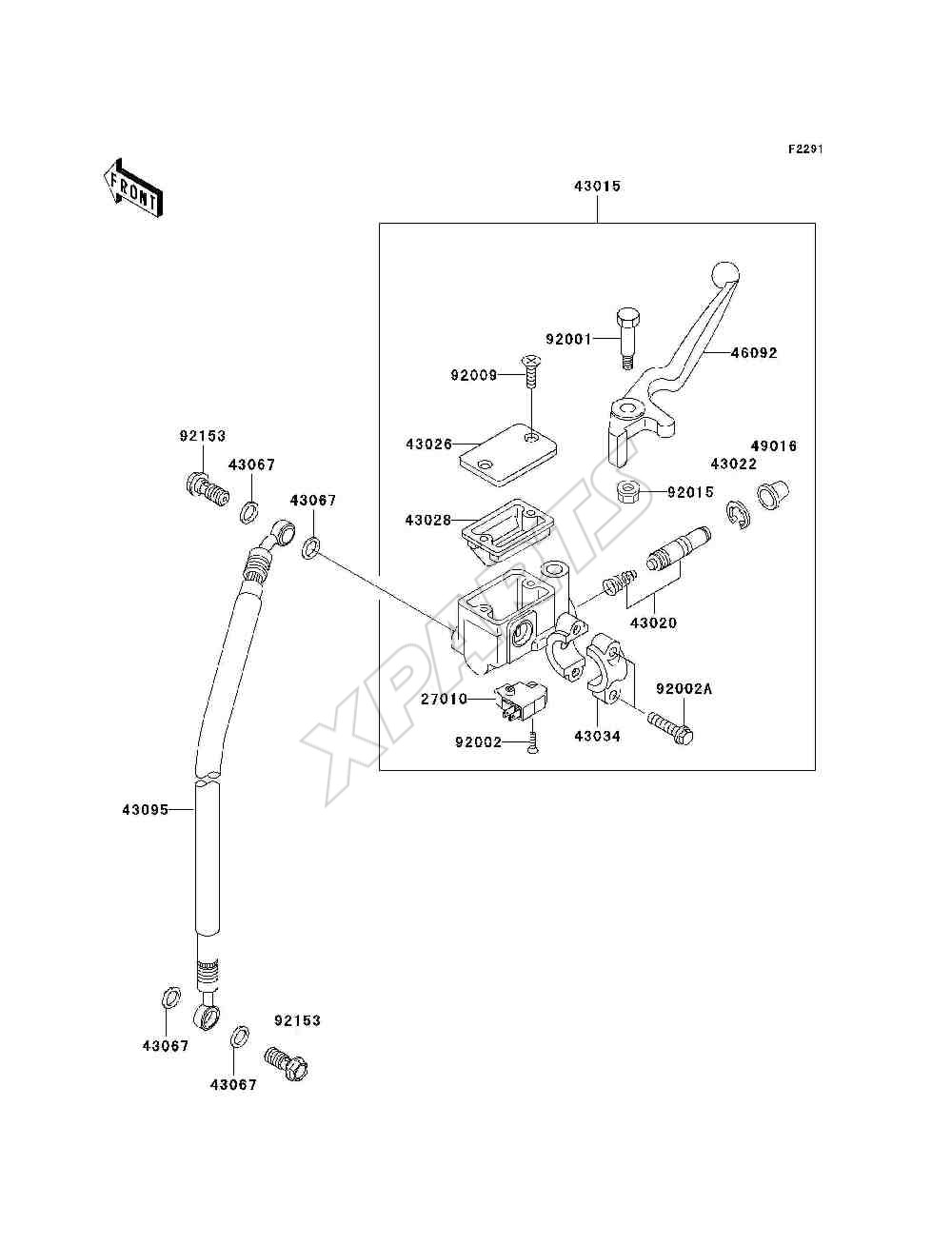 Billede til varegruppe Front Master Cylinder