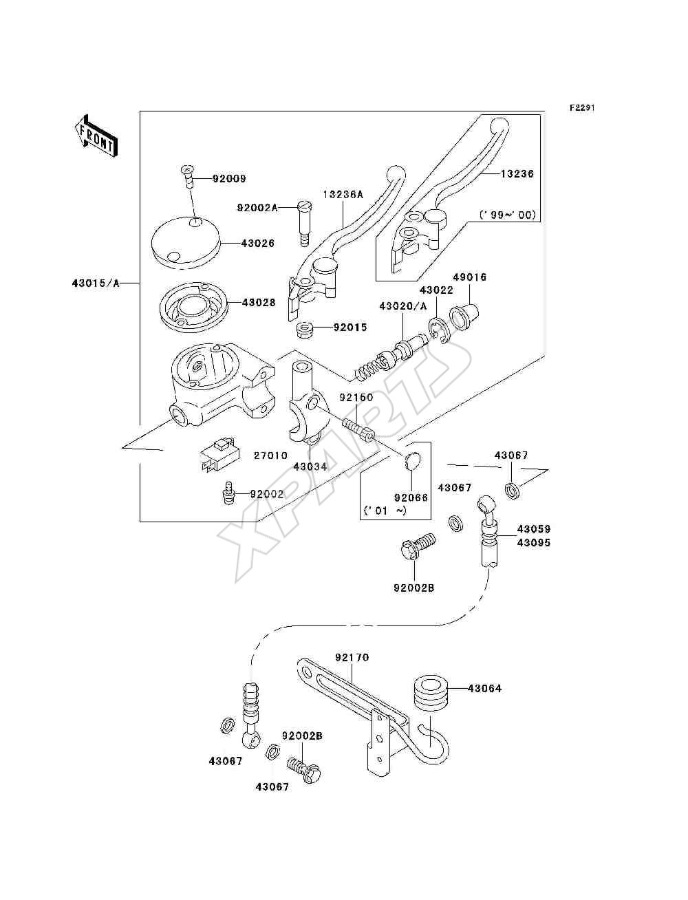 Billede til varegruppe Front Master Cylinder