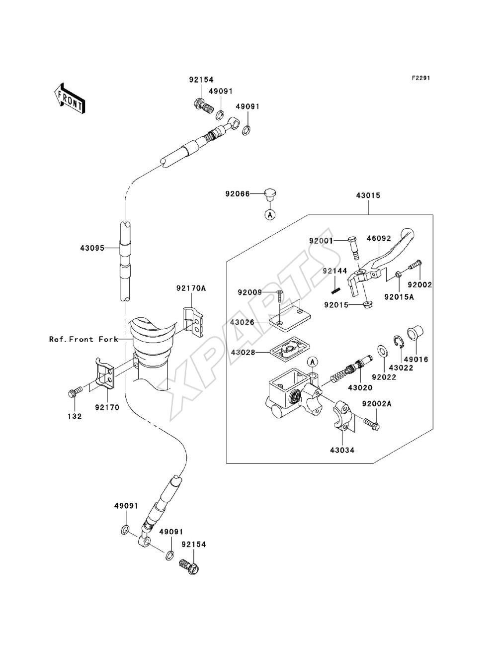 Billede til varegruppe Front Master Cylinder