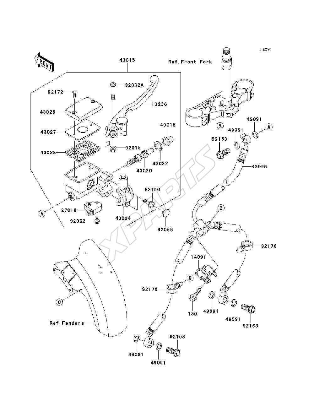 Billede til varegruppe Front Master Cylinder