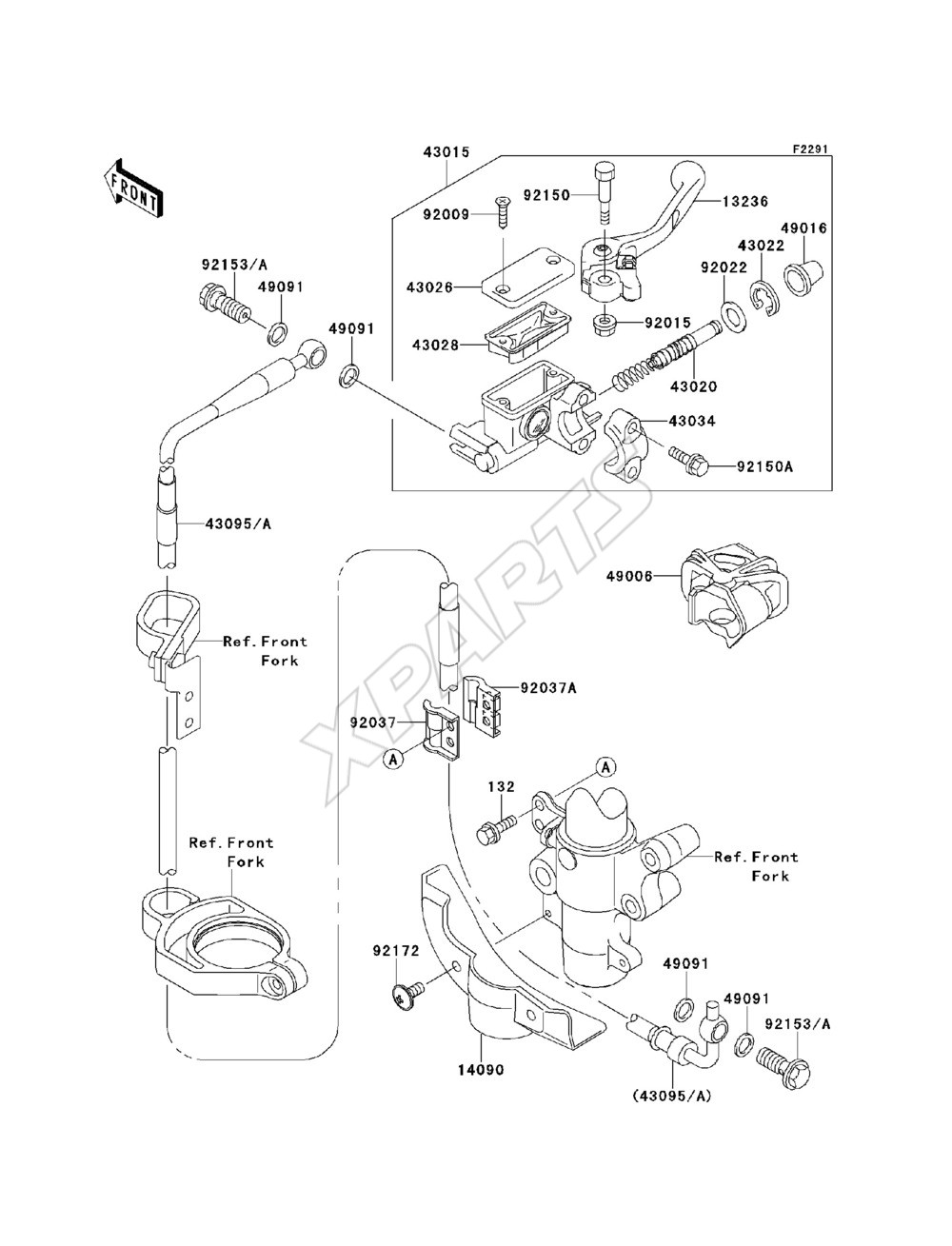 Billede til varegruppe Front Master Cylinder