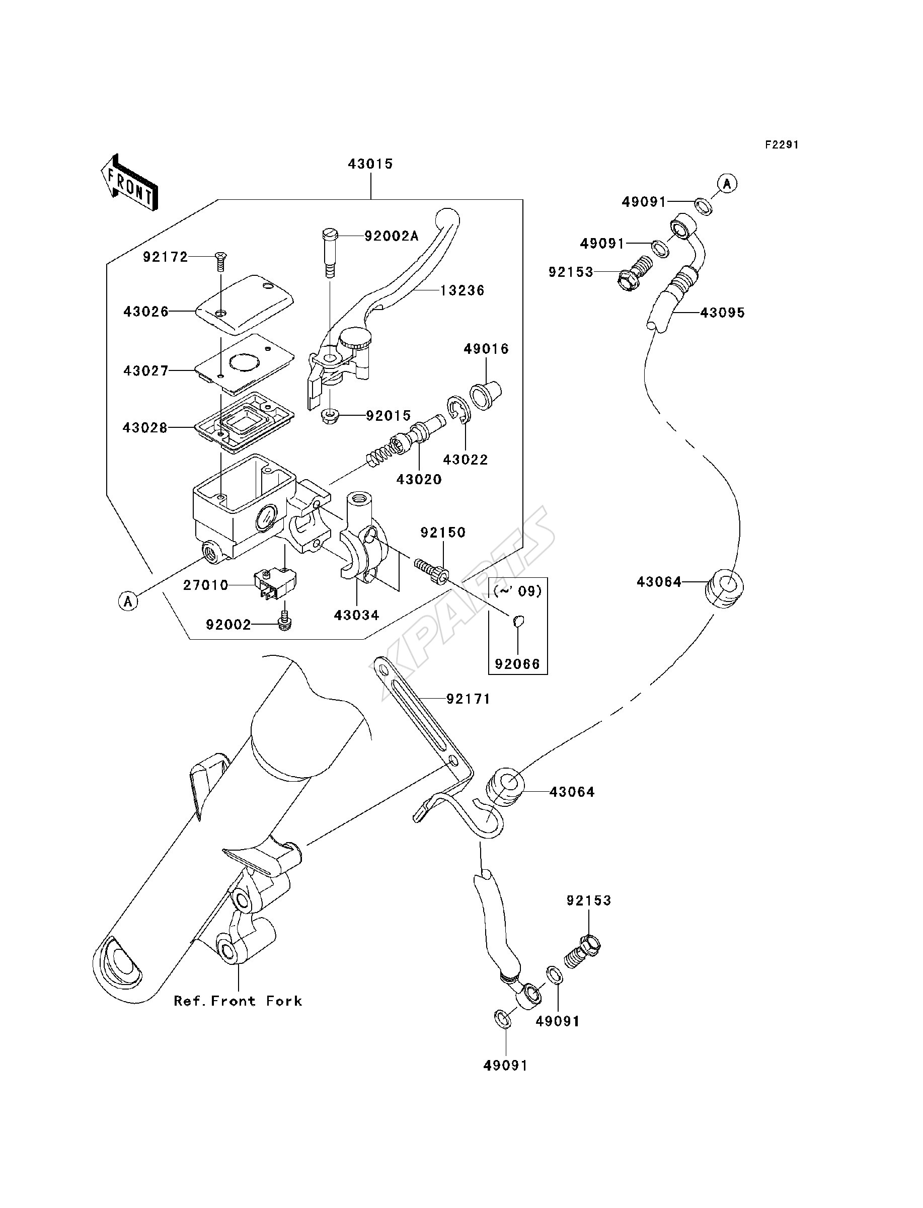 Billede til varegruppe Front Master Cylinder