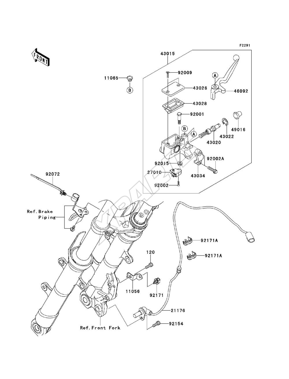 Billede til varegruppe Front Master Cylinder