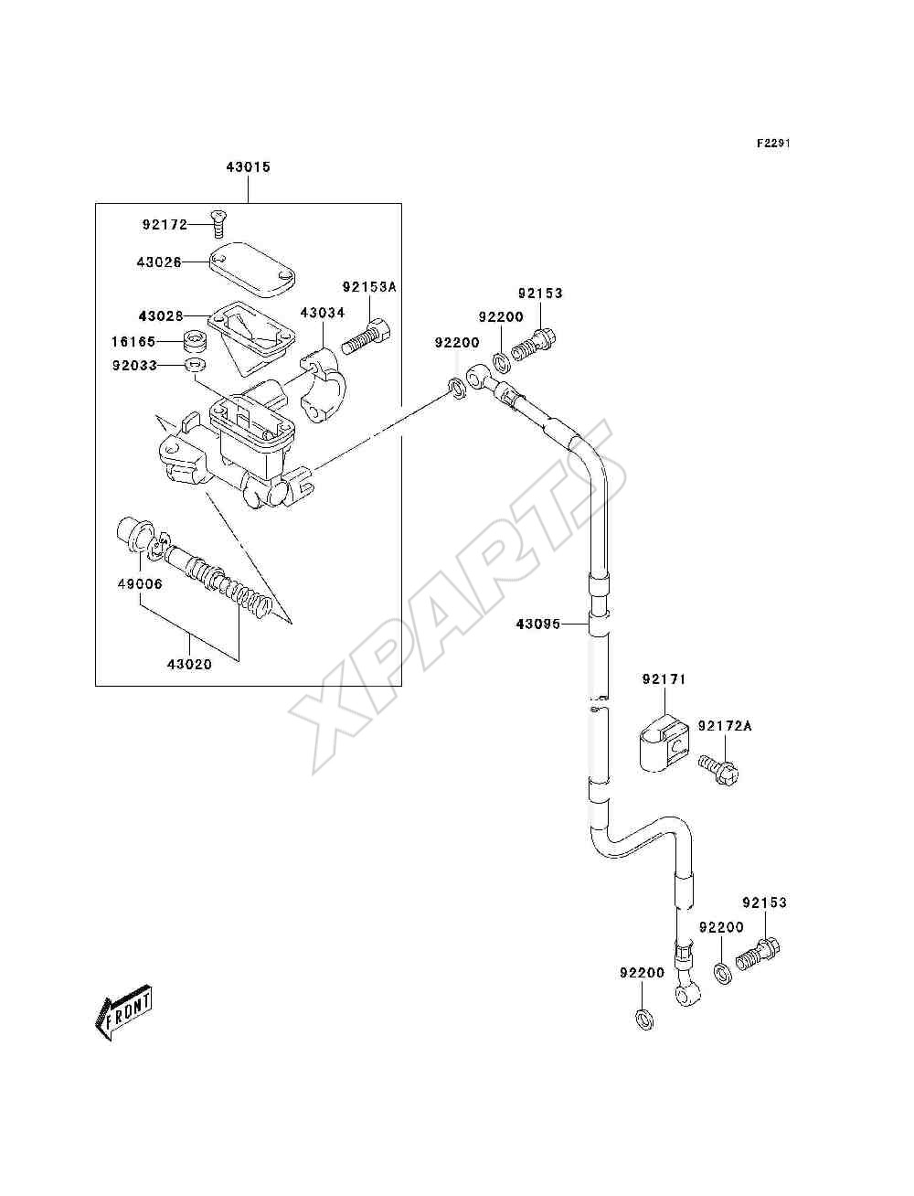 Billede til varegruppe Front Master Cylinder