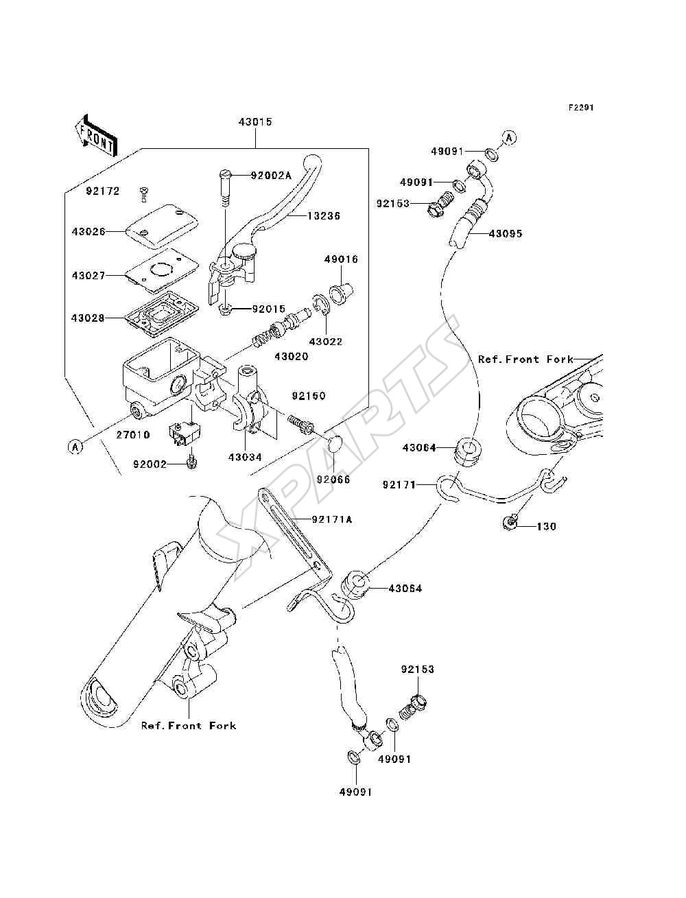 Billede til varegruppe Front Master Cylinder