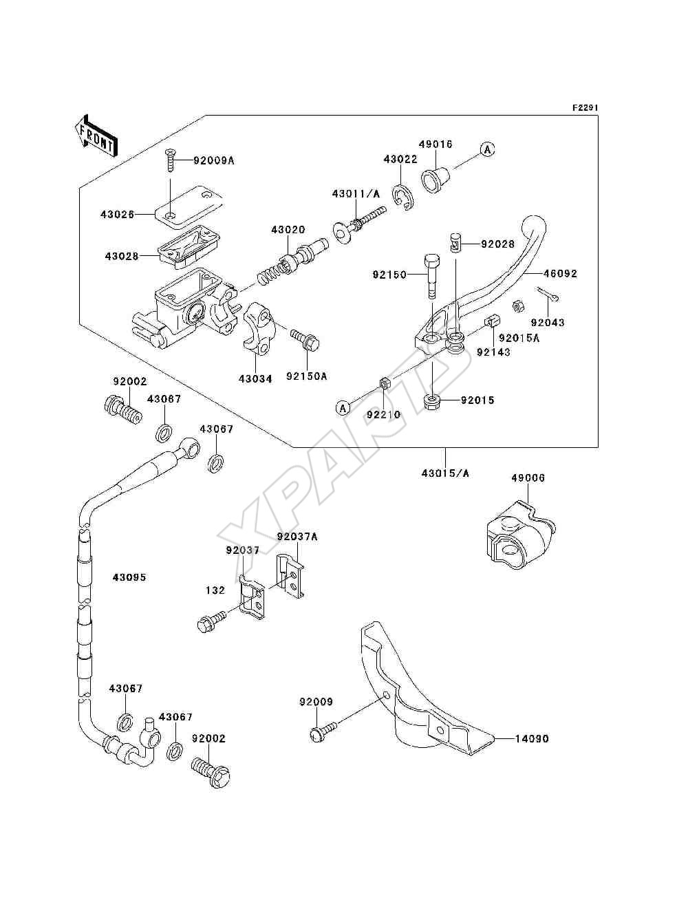 Billede til varegruppe Front Master Cylinder