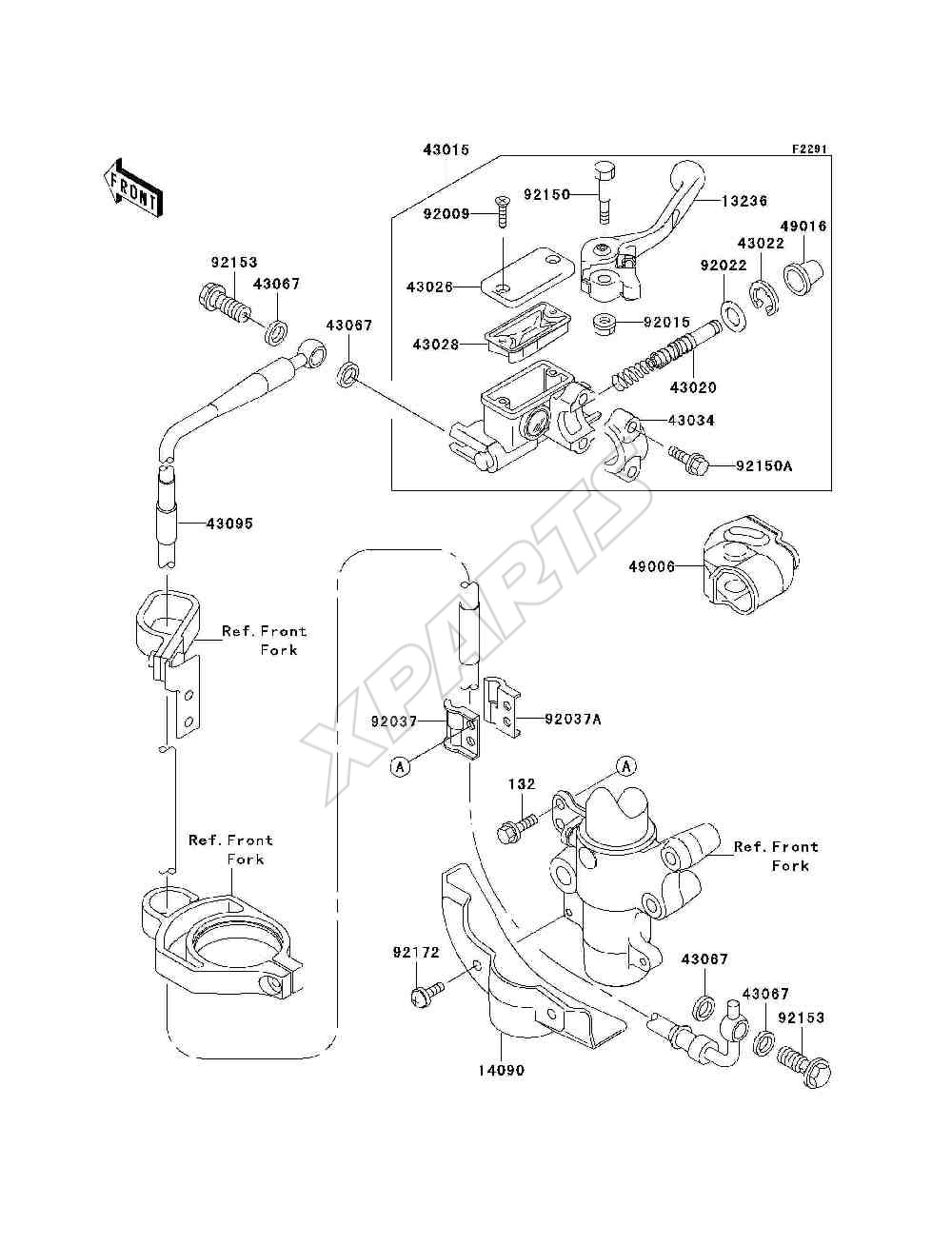 Billede til varegruppe Front Master Cylinder
