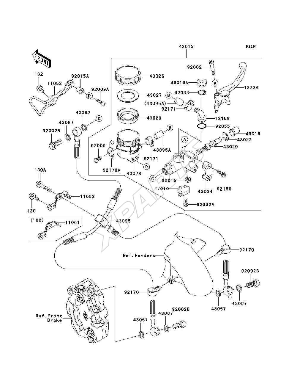 Billede til varegruppe Front Master Cylinder