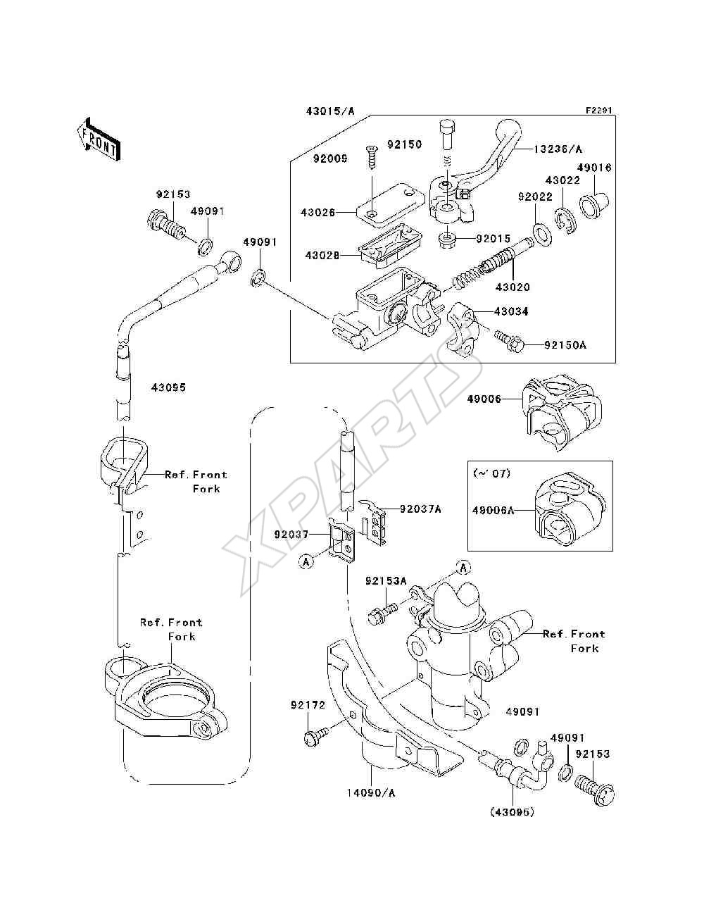 Billede til varegruppe Front Master Cylinder