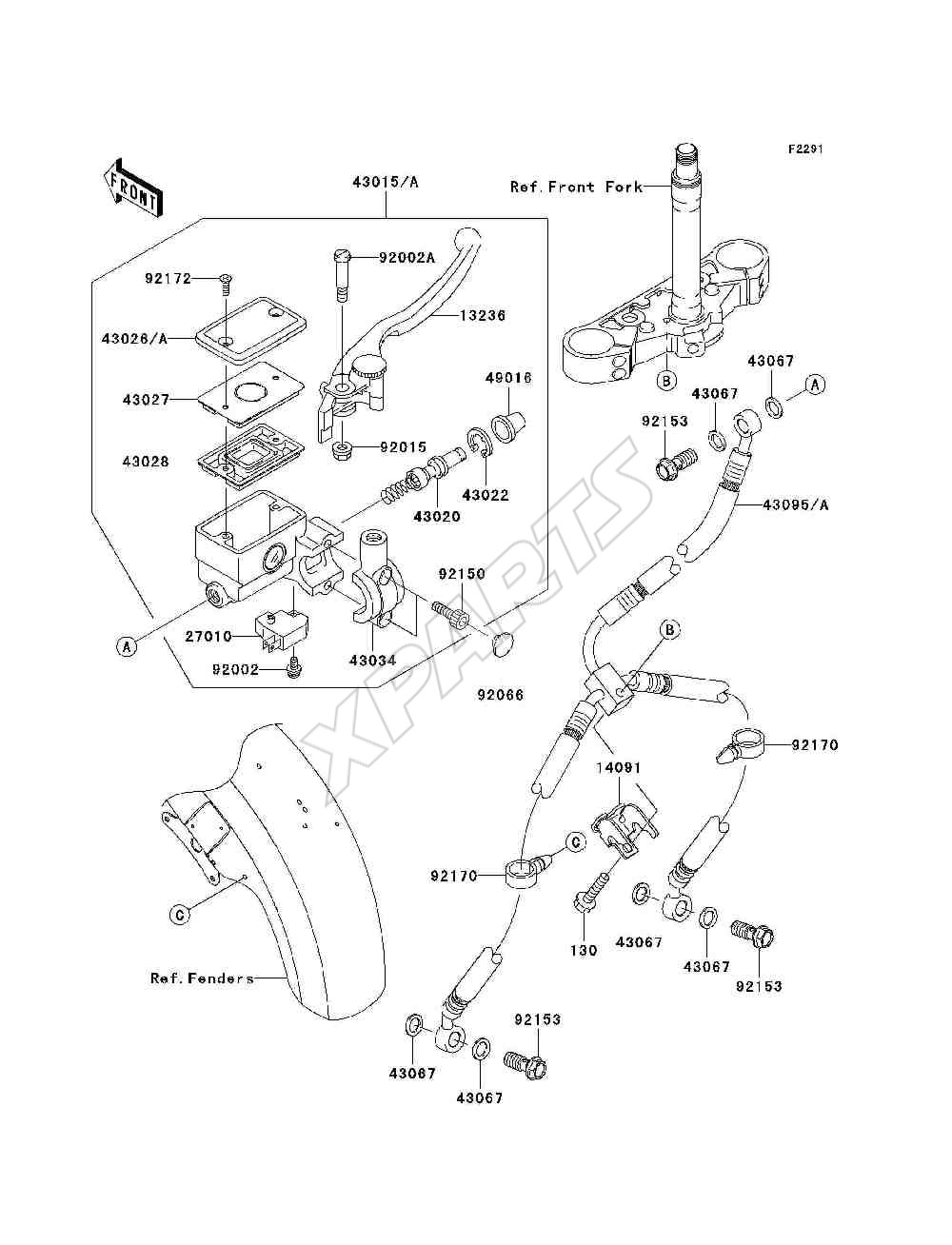 Billede til varegruppe Front Master Cylinder