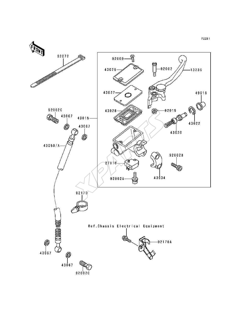 Billede til varegruppe Front Master Cylinder