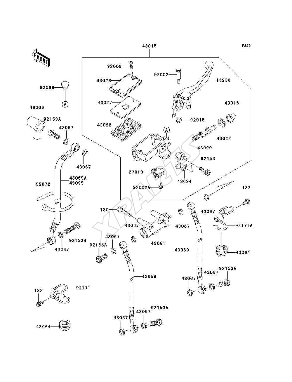 Billede til varegruppe Front Master Cylinder