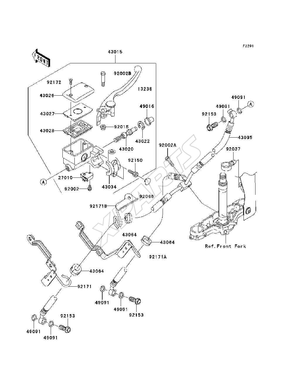 Billede til varegruppe Front Master Cylinder