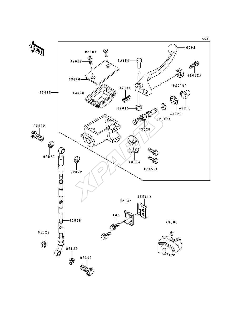 Billede til varegruppe Front Master Cylinder