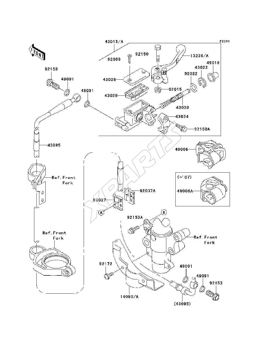 Billede til varegruppe Front Master Cylinder