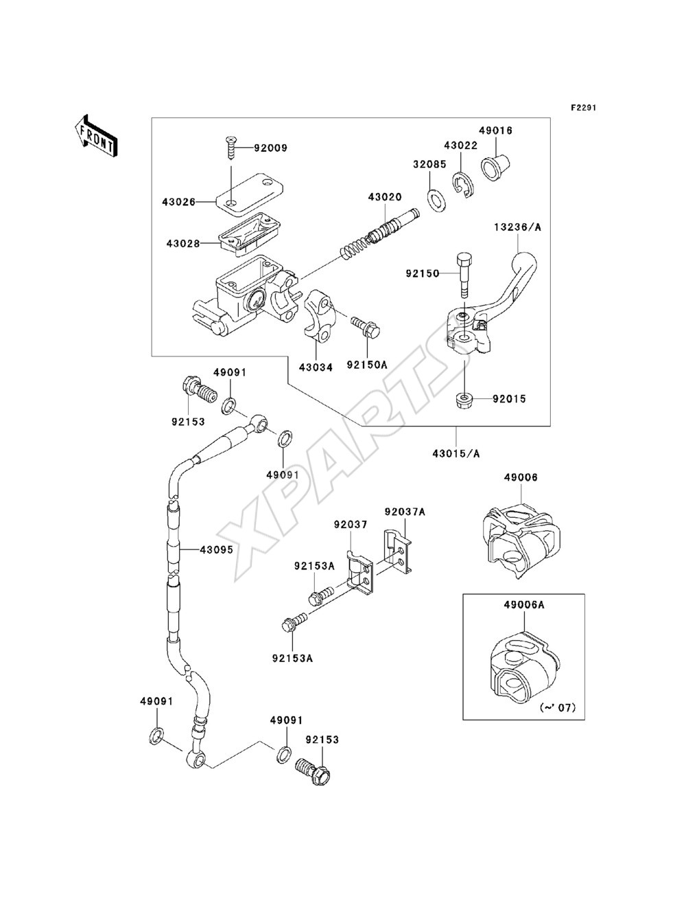 Billede til varegruppe Front Master Cylinder