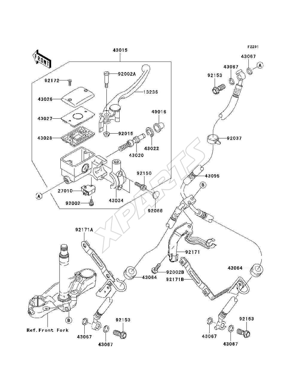 Billede til varegruppe Front Master Cylinder