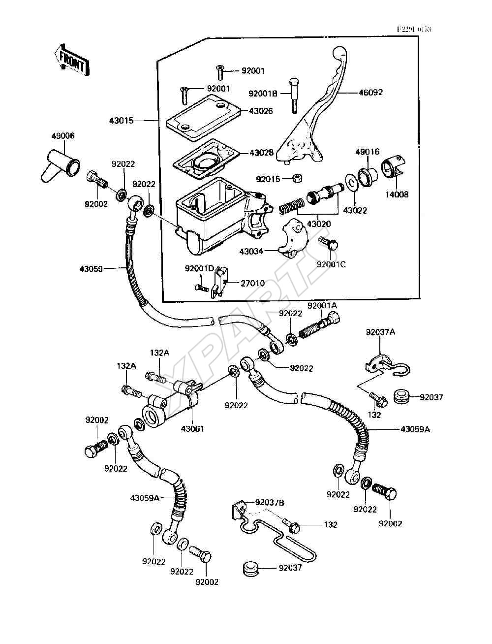 Billede til varegruppe Front Master Cylinder