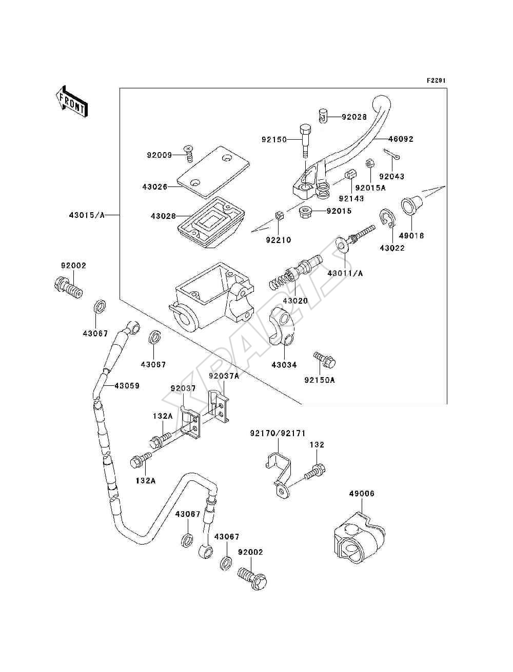 Billede til varegruppe Front Master Cylinder