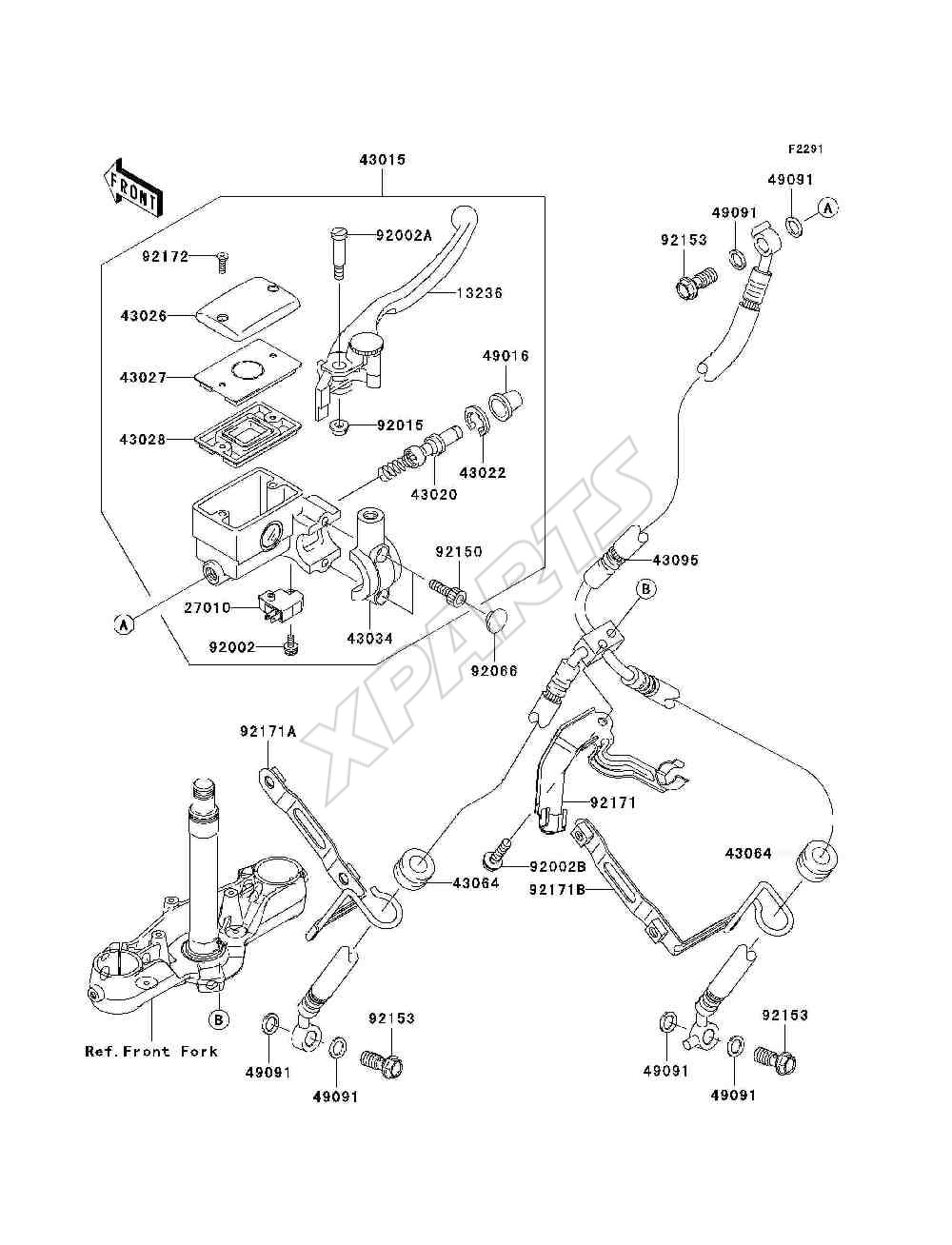 Billede til varegruppe Front Master Cylinder