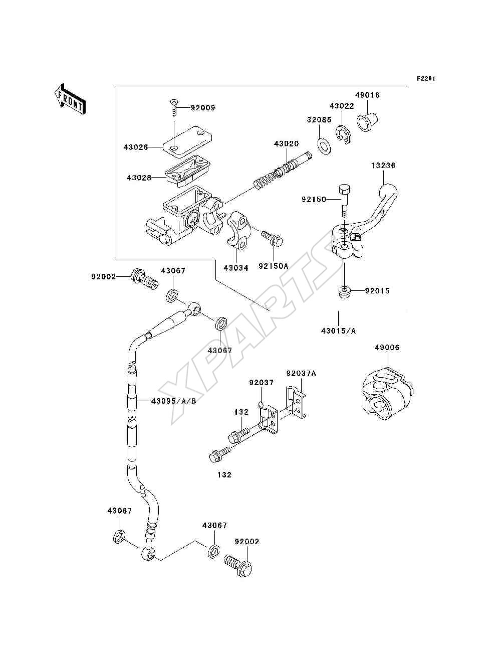 Billede til varegruppe Front Master Cylinder